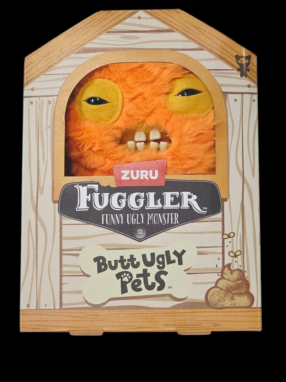 Zuru Fuggler Butt Ugly Pets Cod Father Gold Fish NIB Funny Ugly Monster Plush